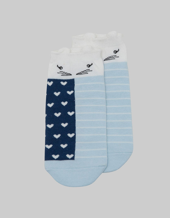 Nevada Socks Ankle Rabbit Stripe
