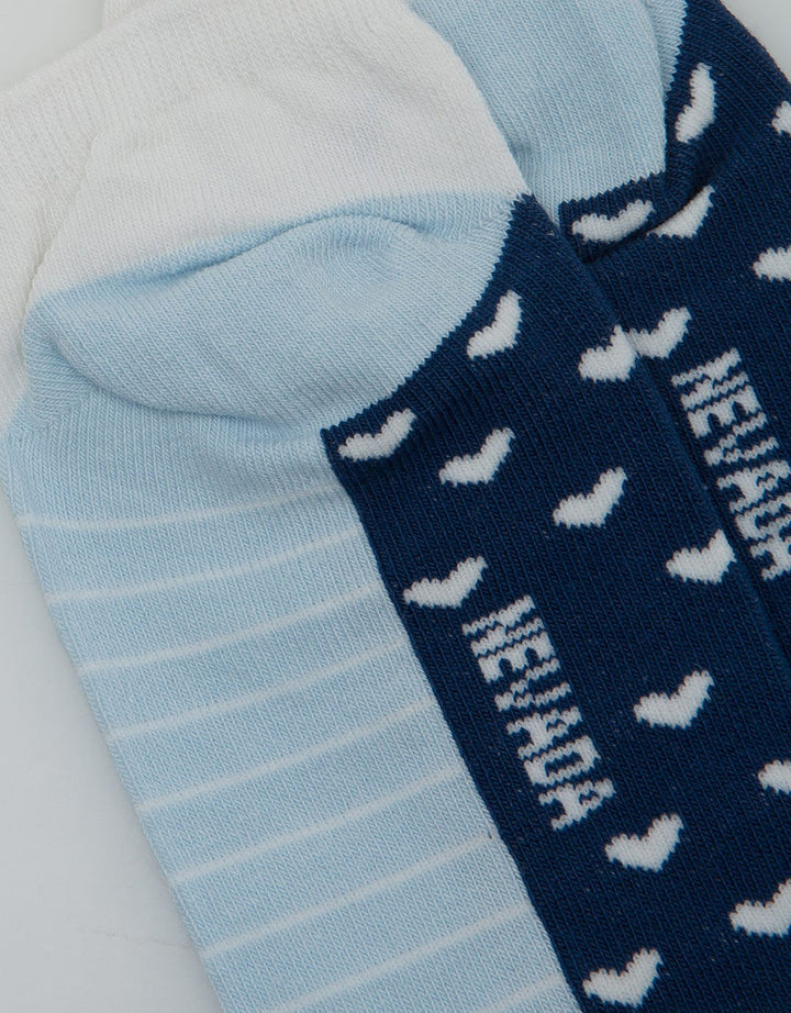 Nevada Socks Ankle Rabbit Stripe