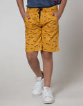 Little M Short Pants Woven Basic Print Car