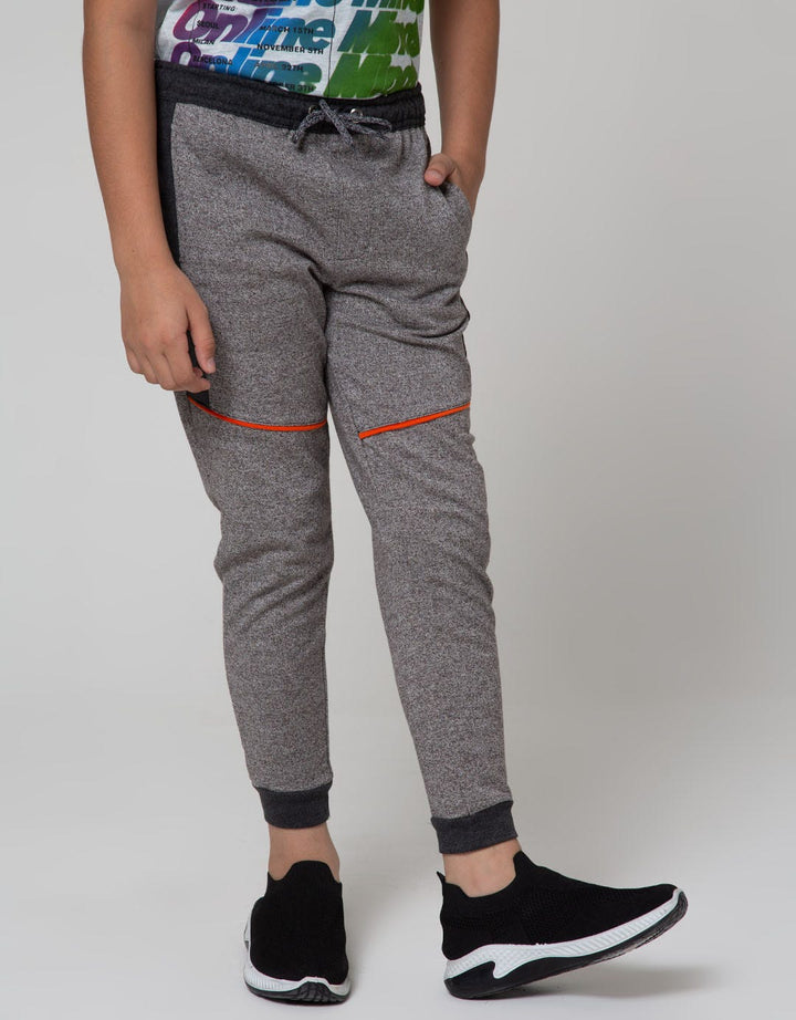 Aero Jogger Knitting Rib Melange