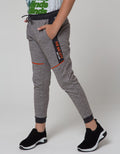 Aero Jogger Knitting Rib Melange