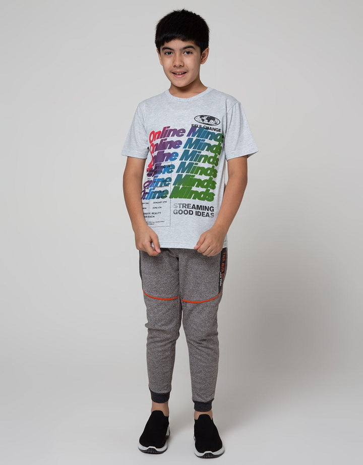 Aero Jogger Knitting Rib Melange