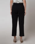Connexion Capri Pants Pullon With Linen Look Relax Fit