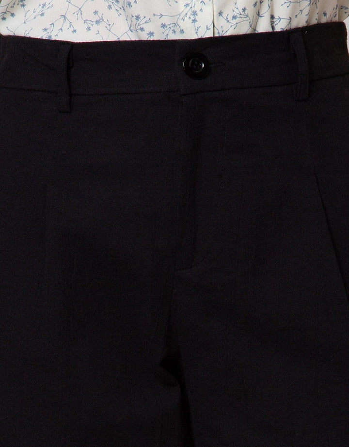 Connexion Capri Pants Pullon With Linen Look Relax Fit