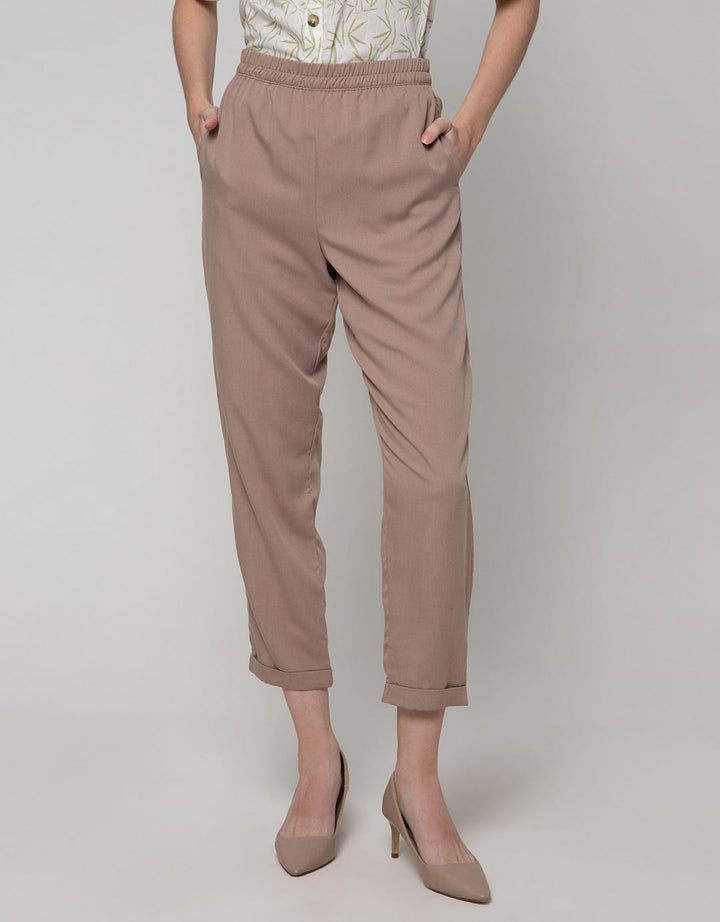 Connexion Long Pants Basic Pull On Relax Fit Poly Rayon