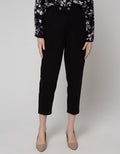 Connexion Ankle Pants Loose Crop Swed 2 Button