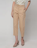 Connexion Ankle Pants Loose Crop Swed 2 Button