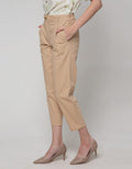 Connexion Ankle Pants Loose Crop Swed 2 Button