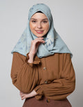 Annisa Hijab Bunga Tropis Print With Jasmine Aroma