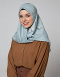 Annisa Hijab Bunga Tropis Print With Jasmine Aroma