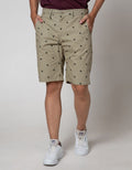 Nevada Chinos Short Pants Print Half Rubber