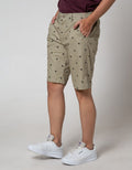 Nevada Chinos Short Pants Print Half Rubber