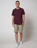 Nevada Chinos Short Pants Print Half Rubber