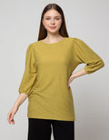 St. Yves 3/4 T-Shirt Knit Top