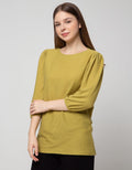 St. Yves 3/4 T-Shirt Knit Top