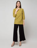 St. Yves 3/4 T-Shirt Knit Top