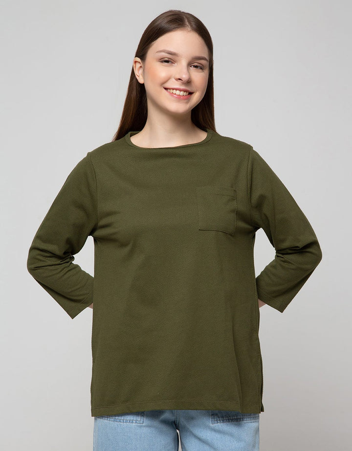 St. Yves Long Sleeve T-Shirt Texture Segi 6