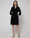 St. Yves Short Sleeve Midi Dress Reguler W Belt
