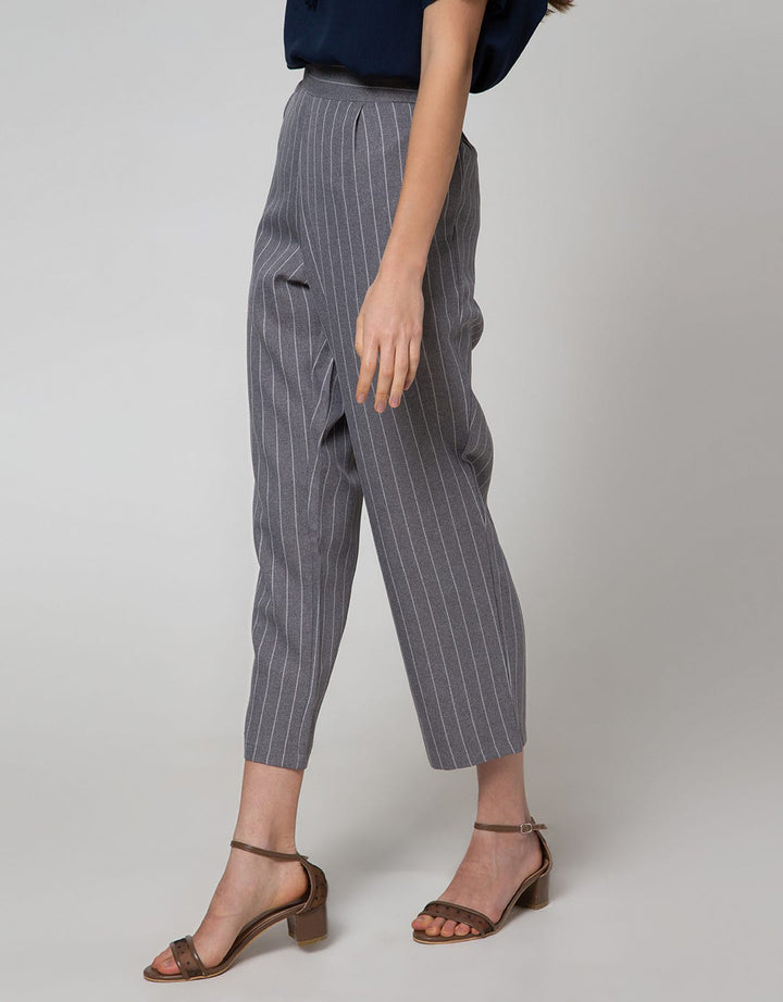 St. Yves Ankle Pants Crop Poly Cotton Twill Stretch 