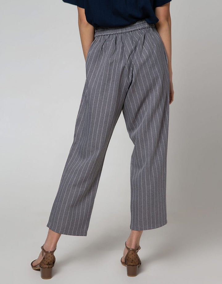 St. Yves Ankle Pants Crop Poly Cotton Twill Stretch 