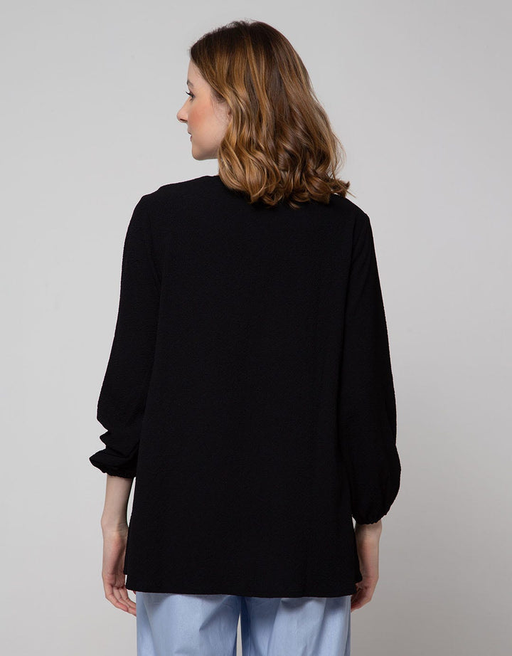 St. Yves Mom Long Sleeve Blouse Puff Sleeve 