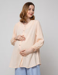 St. Yves Mom Long Sleeve Blouse Puff Sleeve