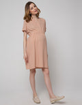 St. Yves Mom Short Sleeve Midi Dress Karet