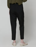 St. Yves Mom Woven Side Celana Panjang Wanita