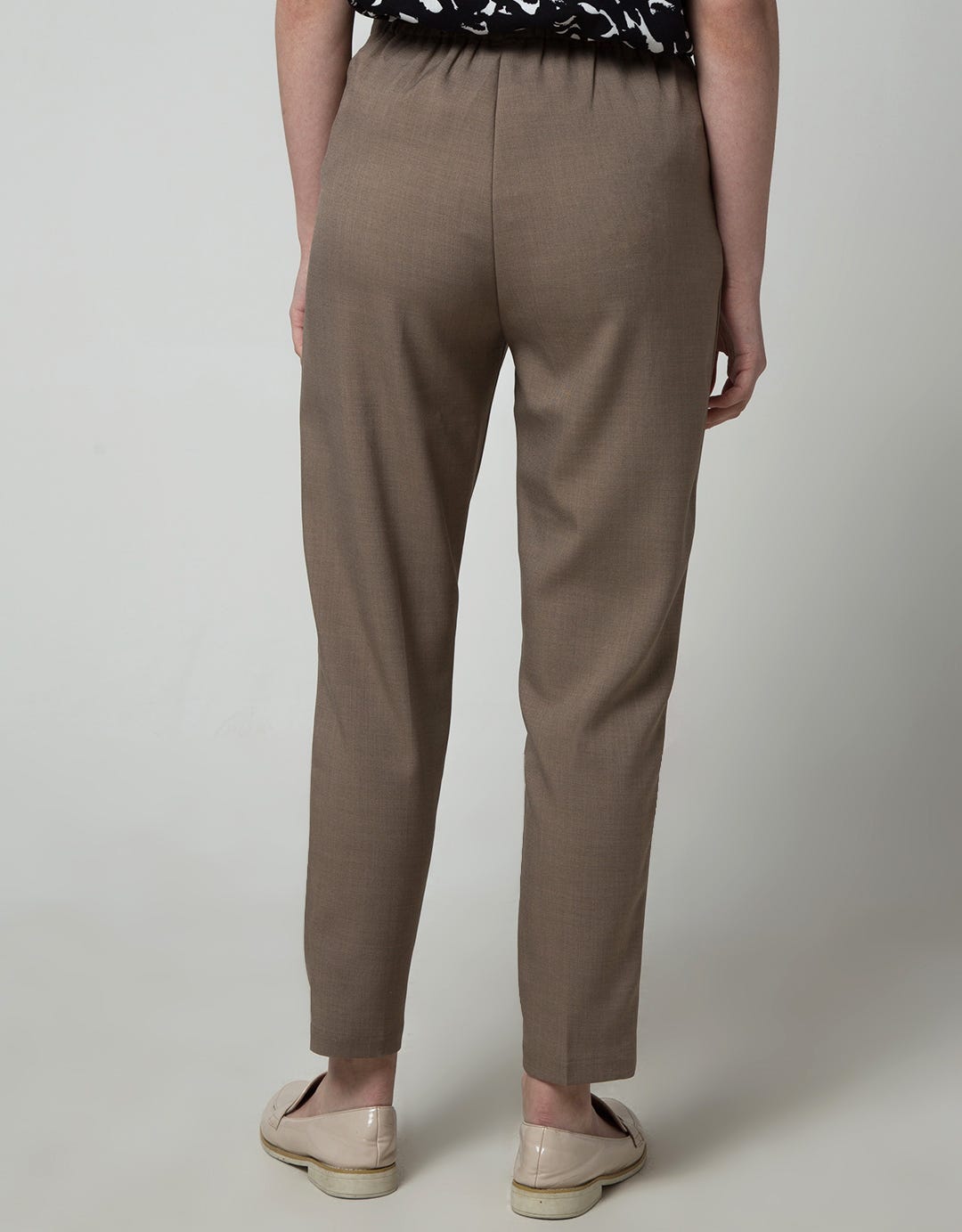 St. Yves Mom Woven Side Celana Panjang Wanita