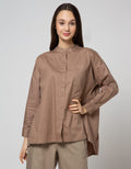Nevada Long Sleeve Shirt Solid Collar