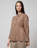 Nevada Long Sleeve Shirt Solid Collar