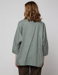 Nevada Long Sleeve Shirt Solid Cotton Skipper