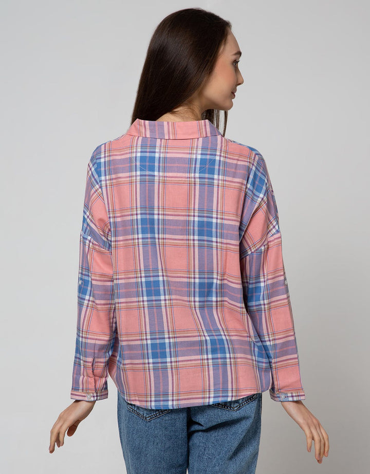Nevada Long Sleeve Shirt Top Check