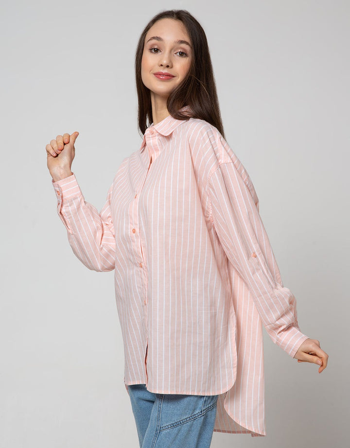 Nevada Long Sleeve Shirt Top Stripe