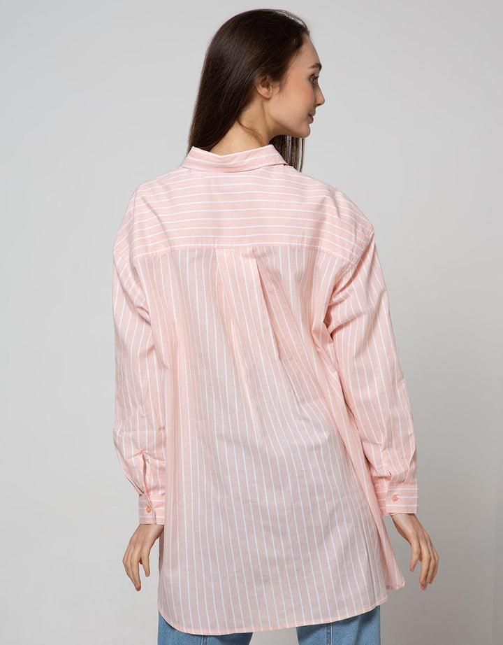 Nevada Long Sleeve Shirt Top Stripe