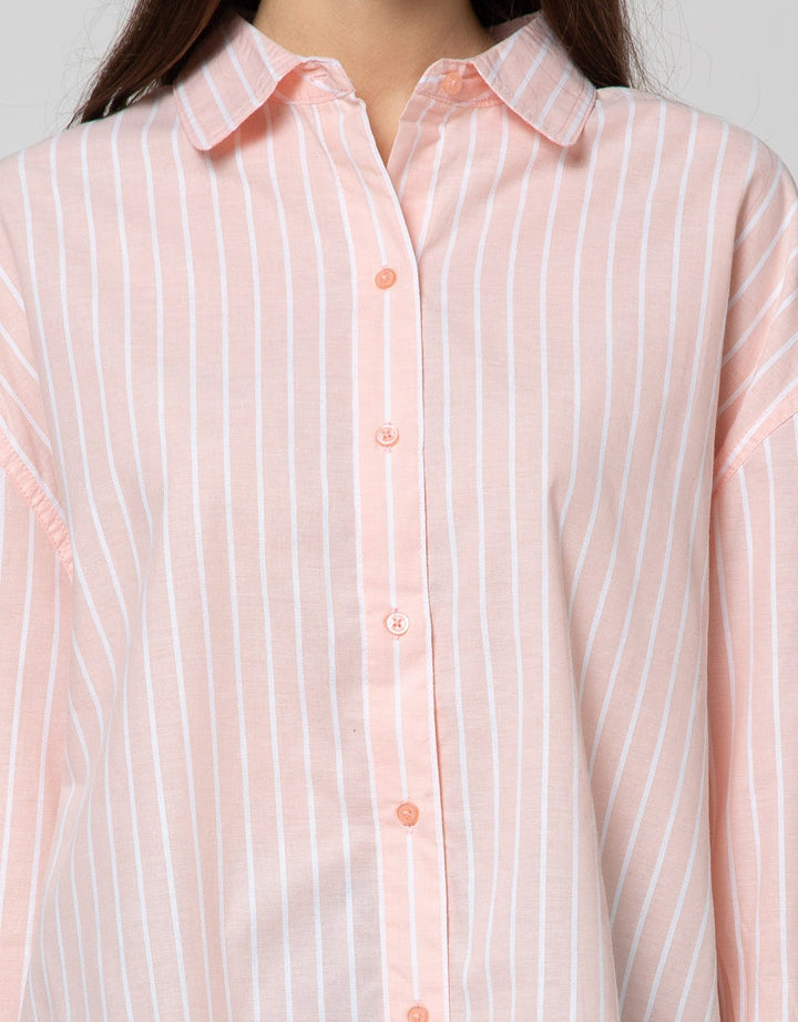 Nevada Long Sleeve Shirt Top Stripe