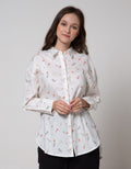 Nevada Long Sleeve Shirt Long Print Flower Bug