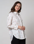 Nevada Long Sleeve Shirt Long Print Flower Bug