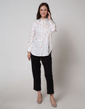 Nevada Long Sleeve Shirt Long Print Flower Bug