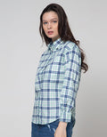 Nevada Long Sleeve Shirt Check Motif