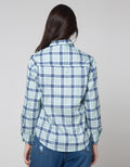 Nevada Long Sleeve Shirt Check Motif