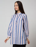Nevada Long Sleeve Shirt Stripe Bow