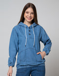 Nevada Sweatshirt Denim Hoodie