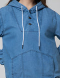 Nevada Sweatshirt Denim Hoodie
