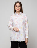 Nevada Long Sleeve Shirt Long Cotton Print