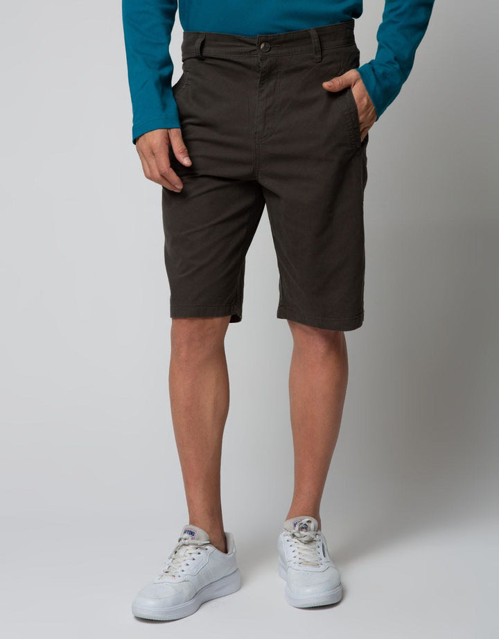Cole Bermuda Pants Short Plain Pointed Pocket