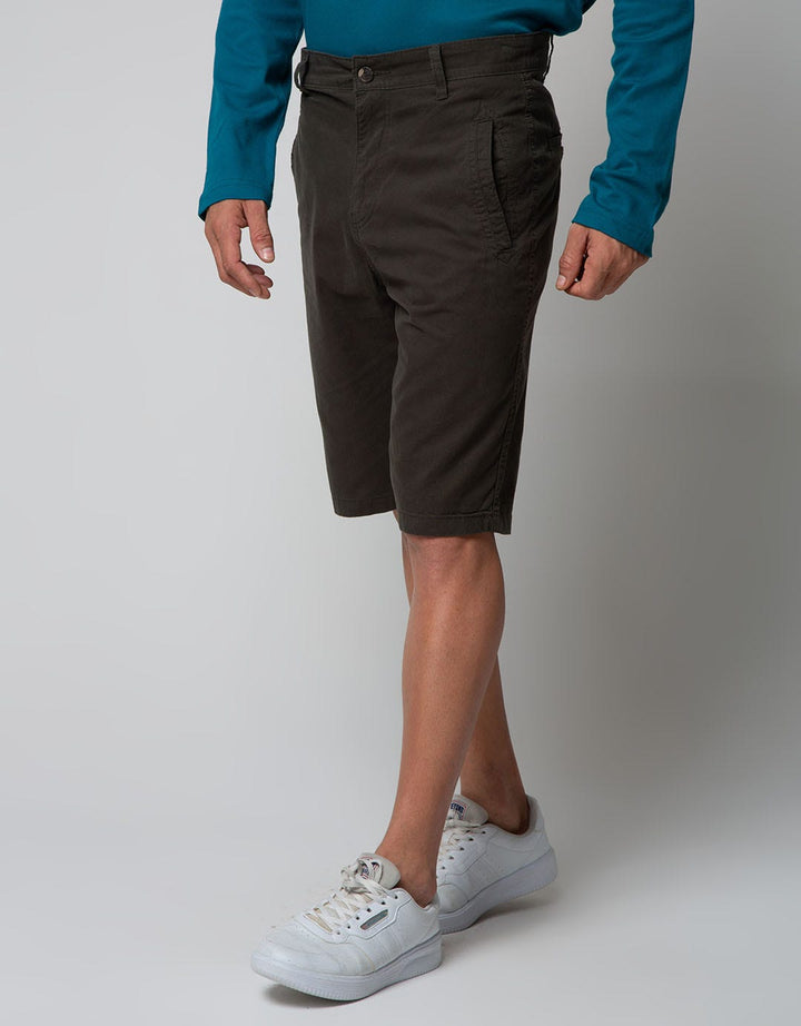Cole Bermuda Pants Short Plain Pointed Pocket