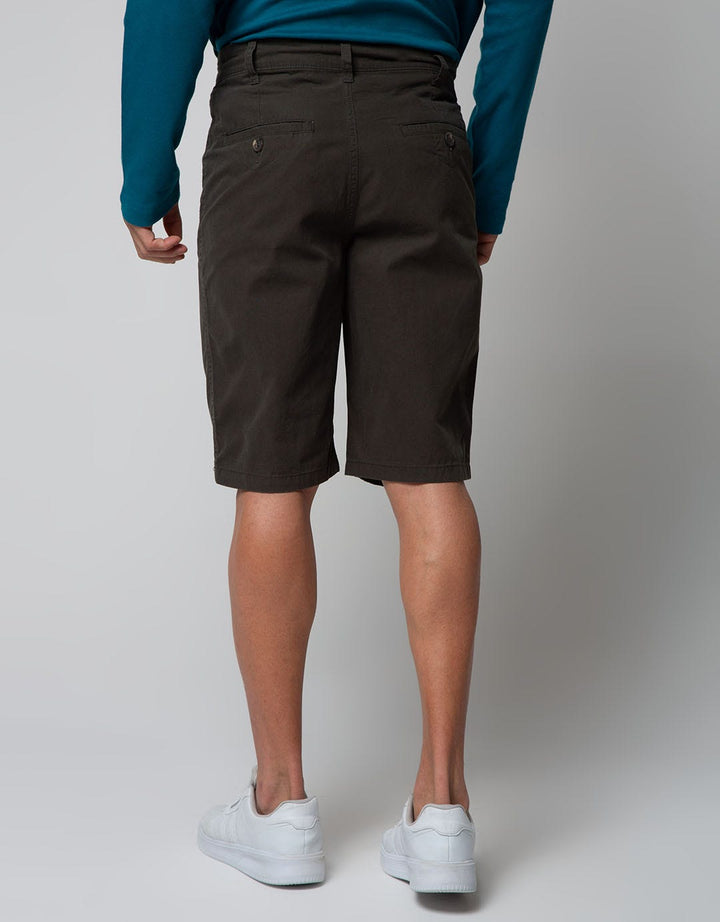 Cole Bermuda Pants Short Plain Pointed Pocket