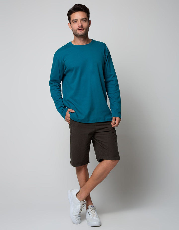 Cole Bermuda Pants Short Plain Pointed Pocket