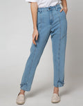 Nevada Denim Long Pants Cut N Sewn